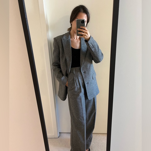 Wilfred Jackets & Blazers - Wilfred grey marl oversized blazer / mint condition / size xs